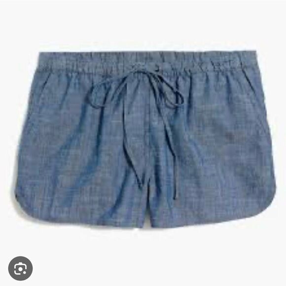J. Crew chambray pull on short XS - Picture 3 of 10